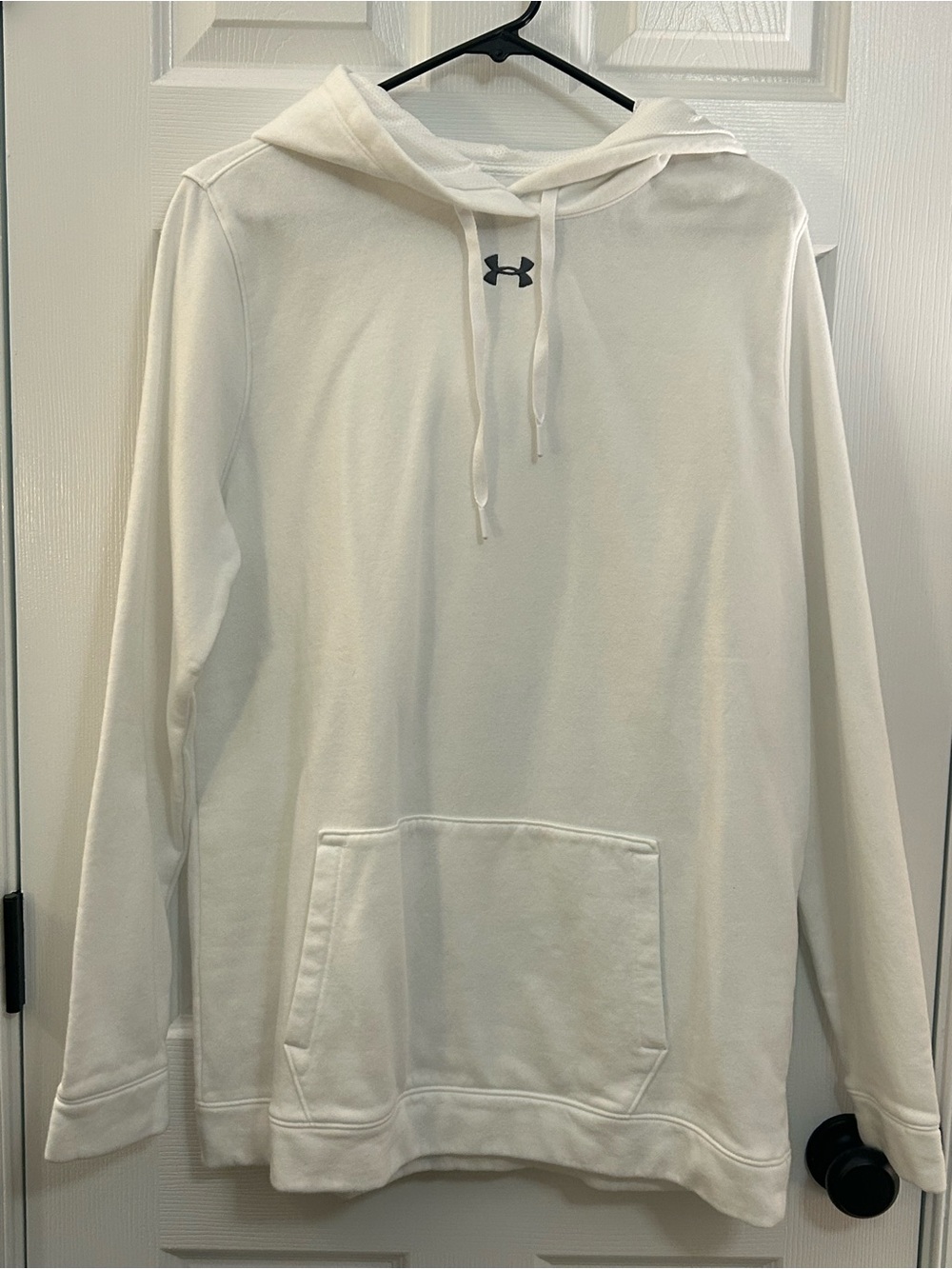 Under Armour White Fleece Hoodie Loose Fit Women’s XLT Tall